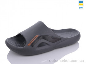 Купить Шльопанці чоловічі 131 графіт-old Dago сірий