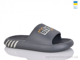 Купить Шльопанці чоловічі 138 графіт Gipanis сірий