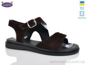 Купить Босоніжки жіночі 138 корич замш Garti коричневий