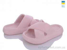 Купить Шльопанці жіночі 138 пудра Progress рожевий