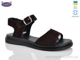 Купить Босоніжки жіночі 140 корич замш Garti коричневий