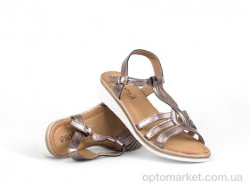 Купить Босоніжки жіночі 143713 Sopra бронзовий
