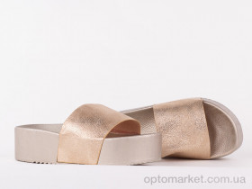 Купить Шлепки женские 143890 Sopra золотой