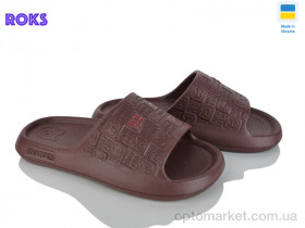 Купить Шльопанці жіночі 144 шоколад Progress коричневий