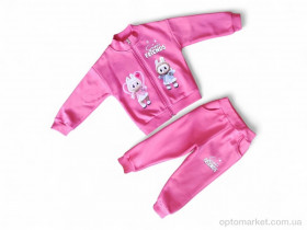 Купить Комплекти дитячі дитячі 14620 рожевий батнік-штани CITCIT Kids рожевий