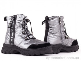 Купить Ботинки женские 147622 Lonza серый