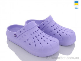 Купить Крокси жіночі 151 бузковий Dago фіолетовий