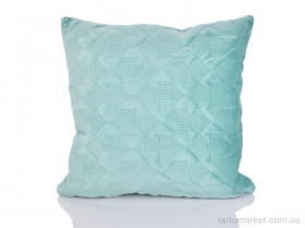 Купить Подушка унісекс 1513 (11117) green 45x45см Malloory Home зелений