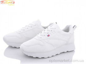 Купить Кроссовки женские 154-151 Бабочка-Mengfuna-AESD белый