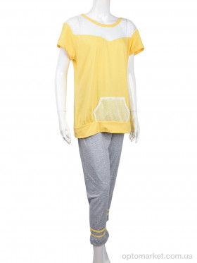 Купить Пижама жіночі 1600-032 (04062) yellow Isik жовтий
