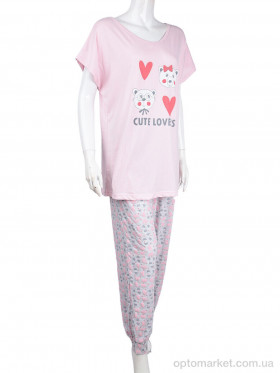 Купить Пижама жіночі 1600-033 (04064) pink Isik рожевий