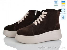 Купить Черевики жіночі 17014K-55M Ailinda коричневий