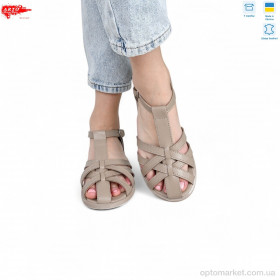 Купить Босоніжки жіночі 171 латте к. ARTO бежевий