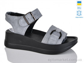 Купить Босоніжки жіночі 1718-3 сір.з. Sali сірий