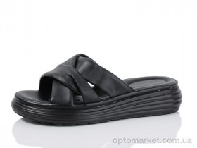 Купить Шльопанці жіночі 177-1 Baodaogongzhu чорний