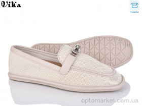 Купить Мокасини жіночі 180-2 Vika бежевий