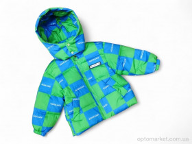 Купить Куртка дитячі 180 зелений з блакитним єврозима Jing Pin FS зелений