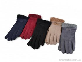 Купить Рукавички жіночі 189 замш mix Paidi мікс
