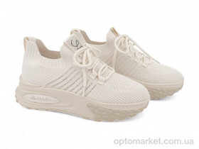 Купить Кросівки жіночі 199501 ALLSY бежевий