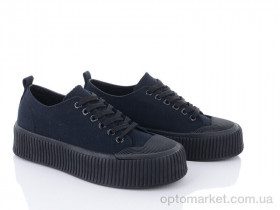 Купить Кросівки жіночі 20-946-1 all black Violeta only one чорний