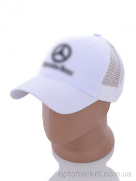 Купить Кепка чоловічі 2001-5 white M.rcedes-Benz білий
