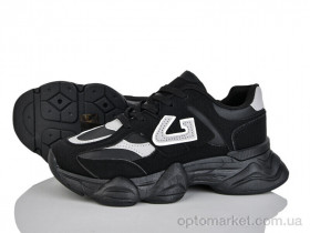 Купить Кросівки жіночі 202-15 Mengfuna-AESD чорний