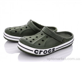 Купить Крокси чоловічі 202-4 Crocs зелений
