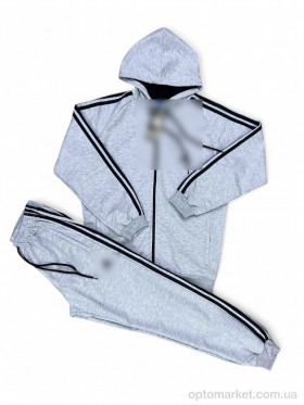 Купить Спортивний костюм чоловічі 202 сірий A.idas сірий