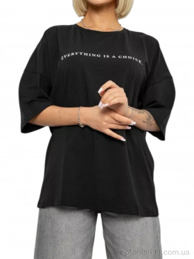 Купить Футболка жіночі 2020 чорний Massmag чорний