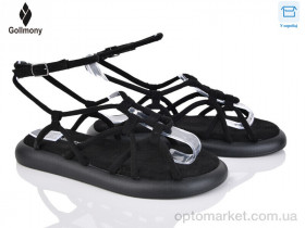 Купить Босоніжки жіночі 2025-71-6 Gollmony чорний