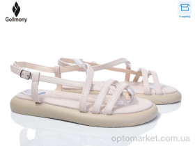 Купить Босоніжки жіночі 2025-76-3 Gollmony бежевий