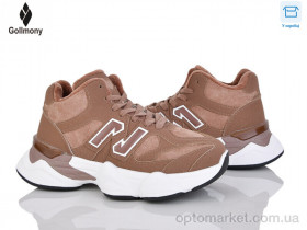 Купить Кросівки жіночі 2027-13-2 Gollmony коричневий