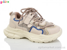 Купить Кросівки дитячі 2052-6 Yalike бежевий