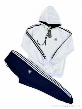 Купить Спортивний костюм чоловічі 209 white-navy A.idas білий