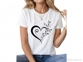 Купить Футболка жіночі 210 білий Riza білий