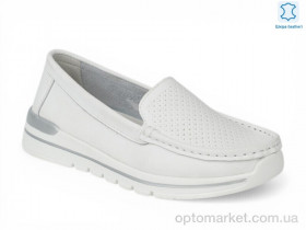 Купить Мокасини жіночі 210365 ALLSY білий