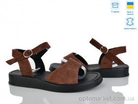 Купить Босоніжки жіночі 2114-21 Tamei коричневий