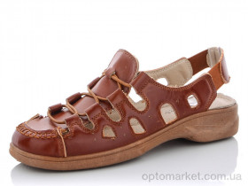 Купить Босоніжки жіночі 2115-1кор Dual коричневий