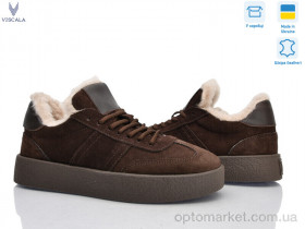 Купить Кросівки жіночі 21249 коричневий VL з. Viscala коричневий