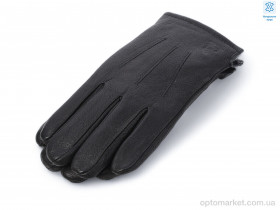 Купить Рукавички чоловічі 2171 black (хутро) Ginge чорний