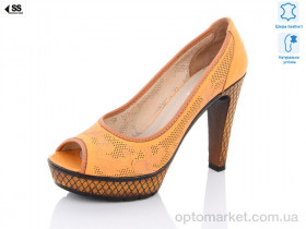 Купить Босоніжки жіночі 22-294(49) Sherlock Soon жовтий