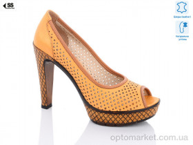 Купить Босоніжки жіночі 22-393(49) Sherlock Soon жовтий