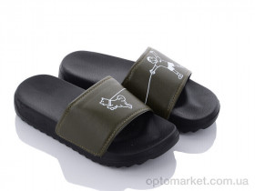 Купить Шльопанці дитячі 2206-19 Luck Line зелений