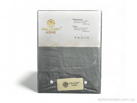 Купить Постільна білизна унісекс 22105 (12192) 160x200+20см grey Malloory Home сірий