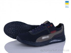 Купить Кросівки чоловічі 222-3 синій-олива SunShine синій