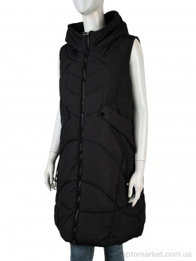 Купить Жилетка жіночі 2301 (12123) black Qiaosadi чорний