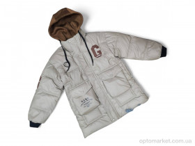 Купить Куртка дитячі 2315 капучіно єврозима Jing Pin FS бежевий