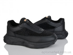 Купить Кросівки жіночі 232-29 Бабочка-Mengfuna-AESD чорний