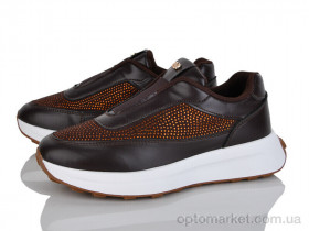 Купить Кросівки жіночі 232-31 Бабочка-Mengfuna-AESD коричневий