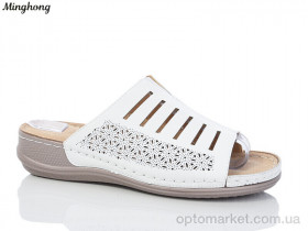 Купить Шльопанці жіночі 2334-2 Minghong білий